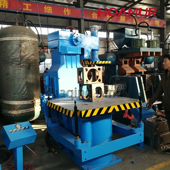  Casting Microseism Jolt Squeeze Green Sand Molding Machine